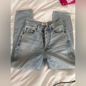 Agolde Riley High Rise straight 23